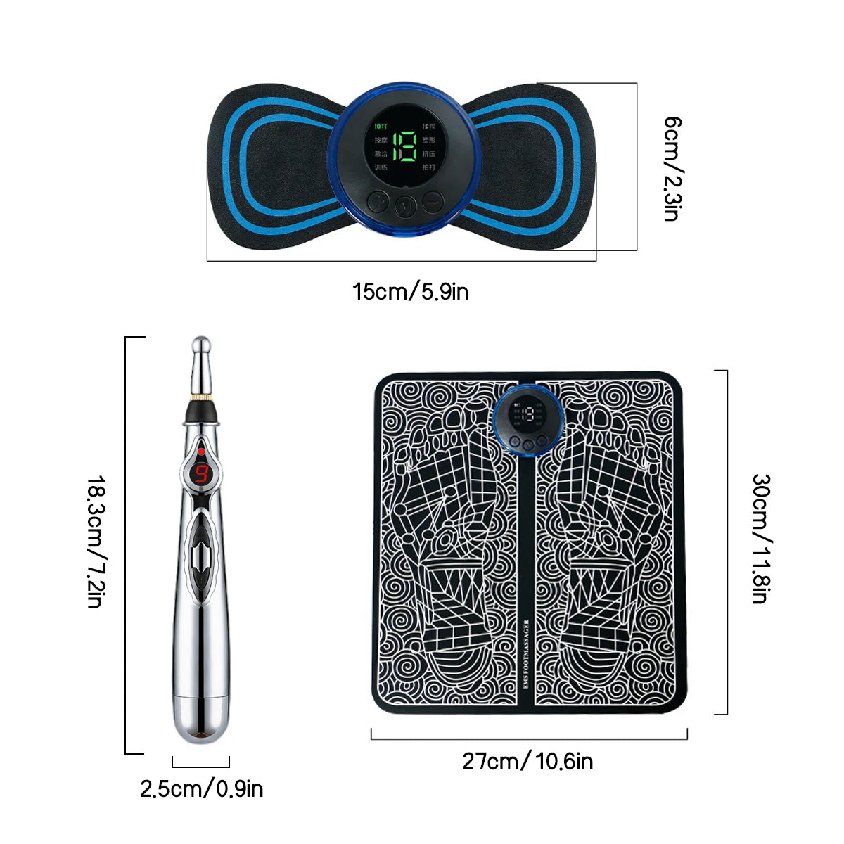 EMS Foot Massager Kit