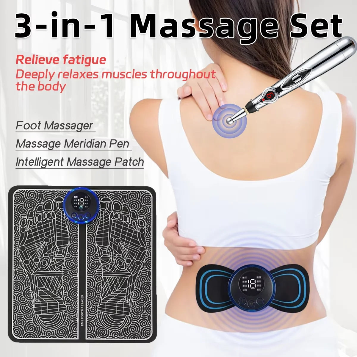 EMS Foot Massager Kit