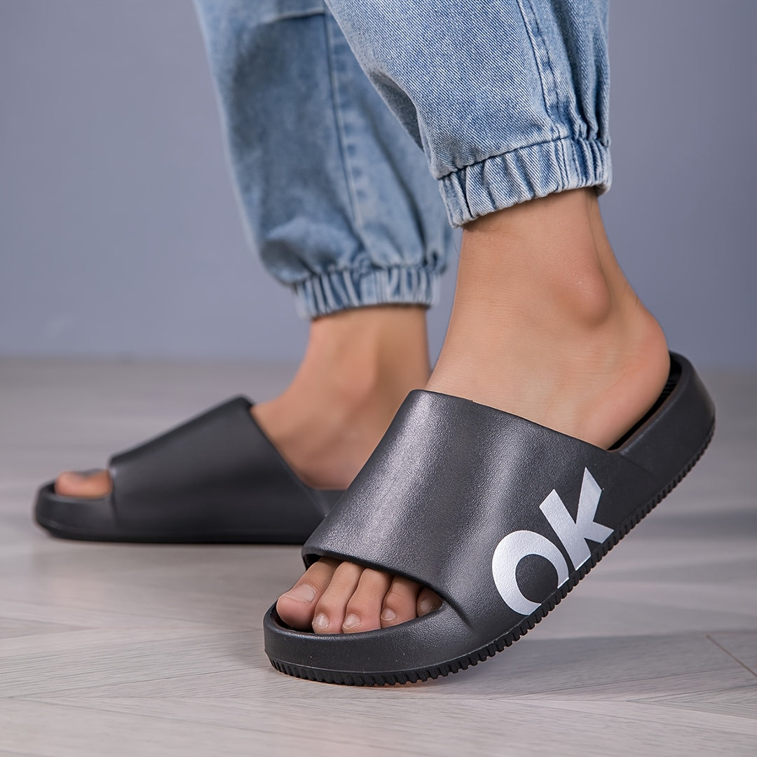 Unisex Super Soft Slippers, Casual Sandals, Indoor and Outdoor Beach Shower Open-Toe Shoes for Women in Summer. Flip Flops. Elegant. Ladies' Shoes