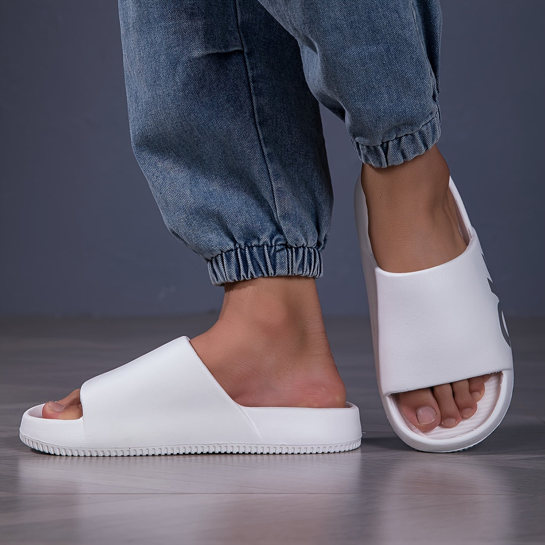 Unisex Super Soft Slippers, Casual Sandals, Indoor and Outdoor Beach Shower Open-Toe Shoes for Women in Summer. Flip Flops. Elegant. Ladies' Shoes
