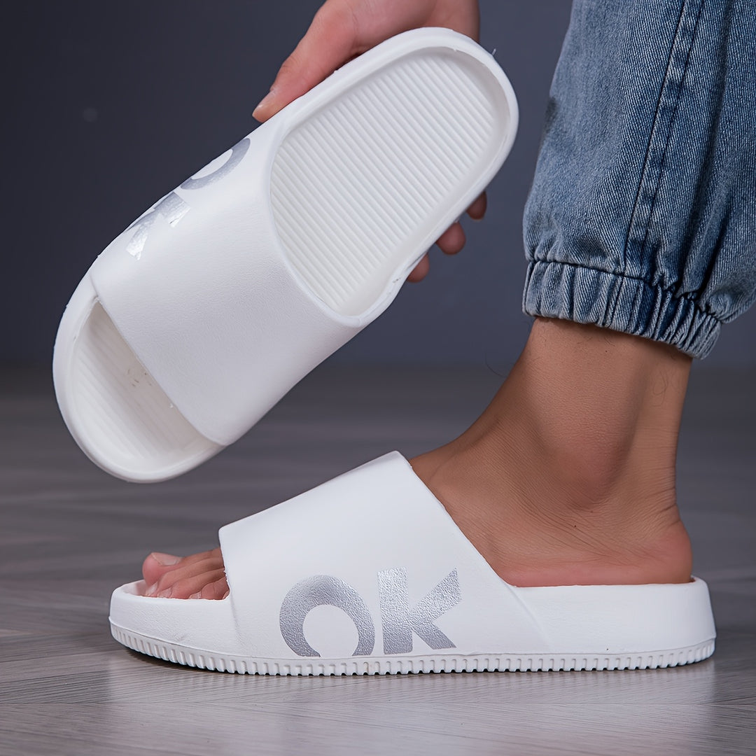 Unisex Super Soft Slippers, Casual Sandals, Indoor and Outdoor Beach Shower Open-Toe Shoes for Women in Summer. Flip Flops. Elegant. Ladies' Shoes