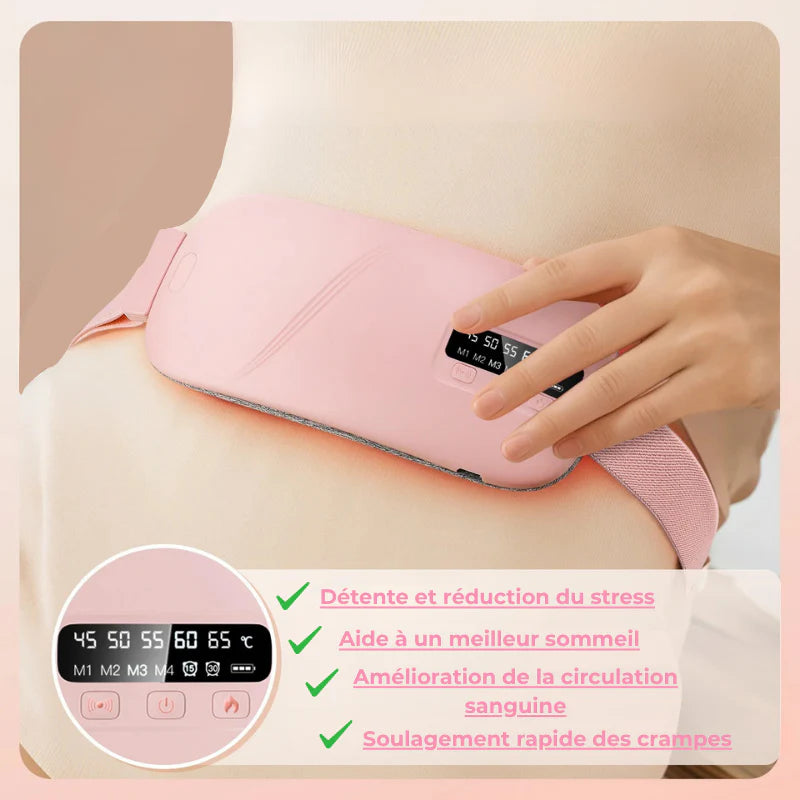🌟 Tongo Luna™ – Ceinture Chauffante Intelligente : Confort & Bien-être Quotidien
