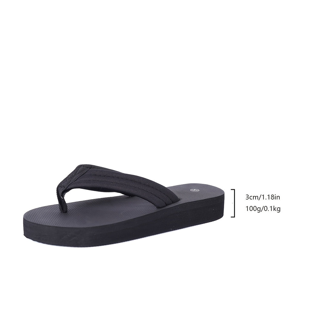 Summer Comfortable Women's Slip-On Slides, Casual Clog Women's Flat Slippers, Portable Beach Women's Sandals