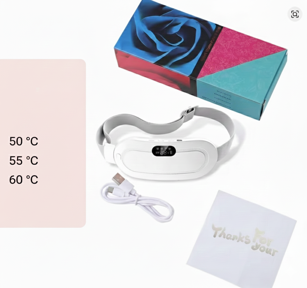 🌟 Tongo Luna™ – Ceinture Chauffante Intelligente : Confort & Bien-être Quotidien