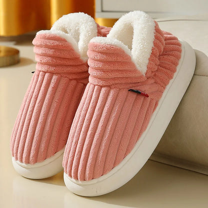 Chaussons Cocooning mixtes – Confort Thermique & Semelle Souple