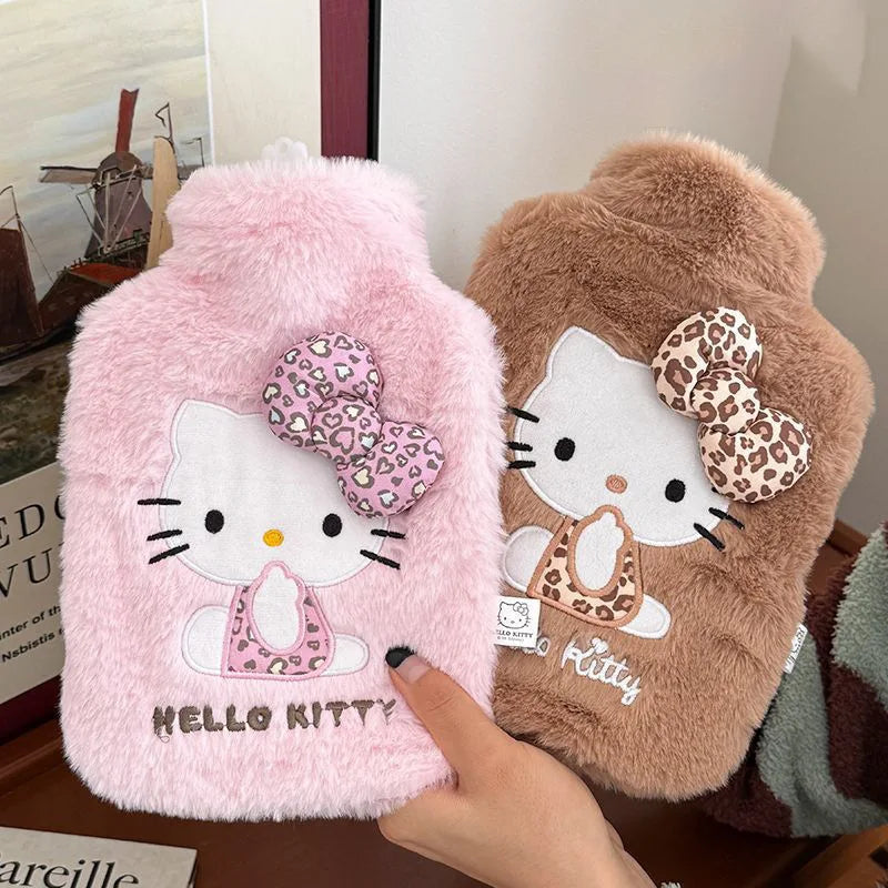 Bouillotte Hello Kitty Peluche – Édition Léopard & Douceur