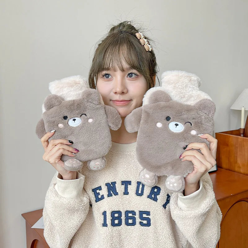 Bouillotte Peluche Kawaii – Confort & Soulagement Menstruel