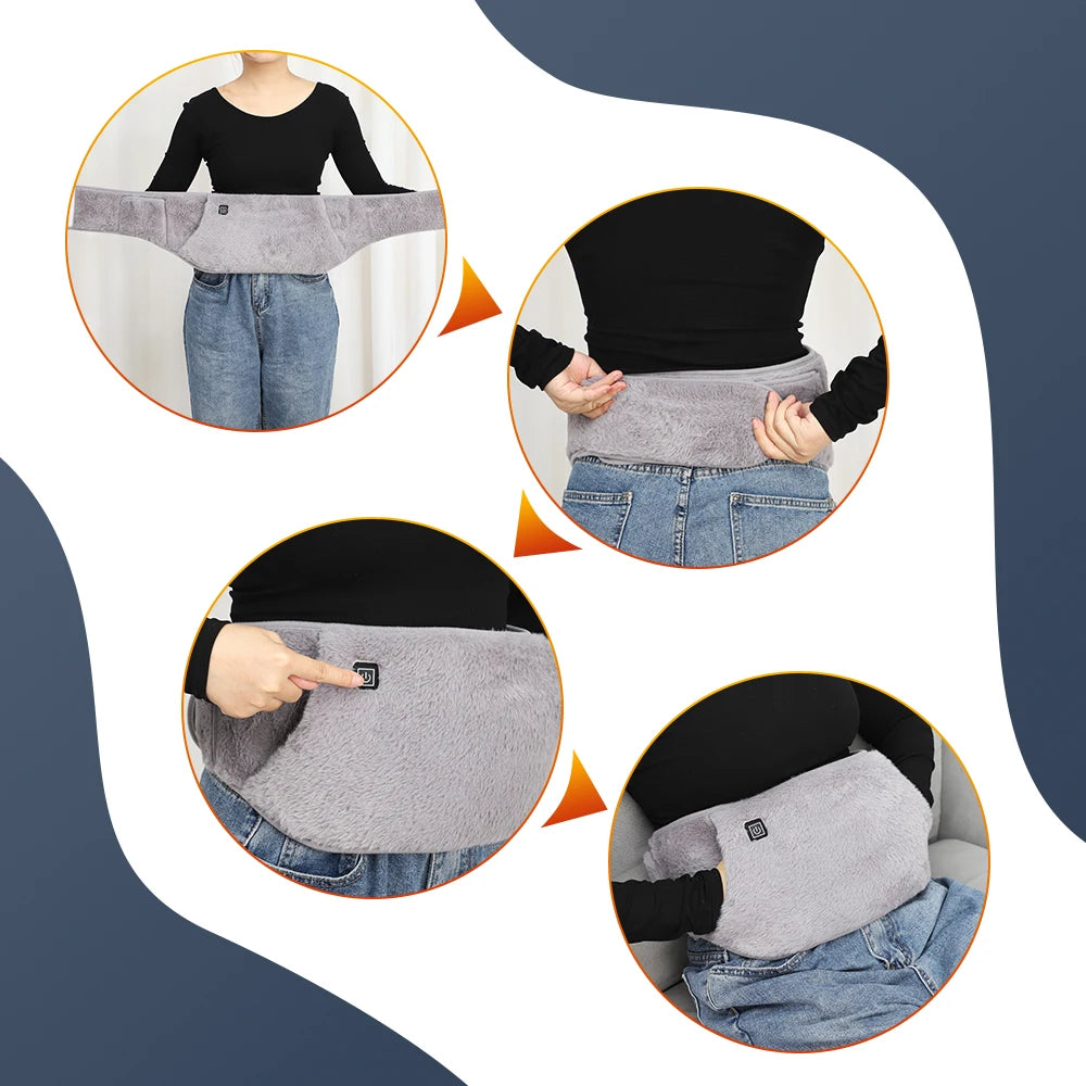 🌟 Tongo Cozy Warm – Ceinture Chauffante 2-en-1 : Mains & Taille