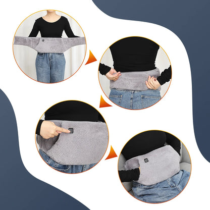🌟 Tongo Cozy Warm – Ceinture Chauffante 2-en-1 : Mains & Taille