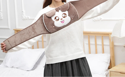 Ensemble Ceinture Bouillotte 3-en-1 – Design Kawaii & Chaleur Douce