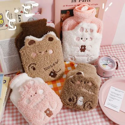 Bouillotte doudou Kawaii - Réconfort & Soulagement des Douleurs
