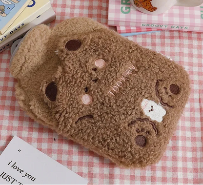 Bouillotte doudou Kawaii - Réconfort & Soulagement des Douleurs