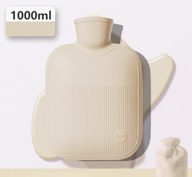 Bouillotte Grand Format (1L) – Confort & Soulagement Menstruel