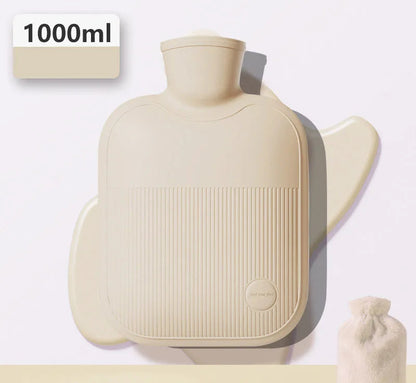 Bouillotte Grand Format (1L) – Confort & Soulagement Menstruel