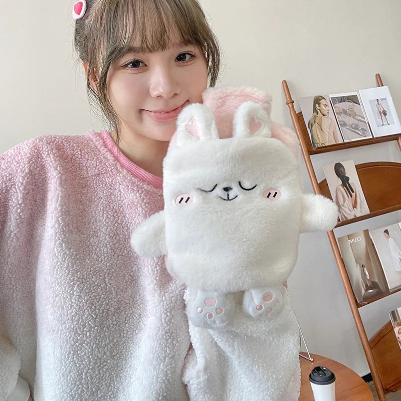 Bouillotte Peluche Kawaii – Confort & Soulagement Menstruel