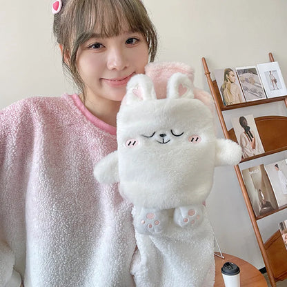 Bouillotte Peluche Kawaii – Confort & Soulagement Menstruel