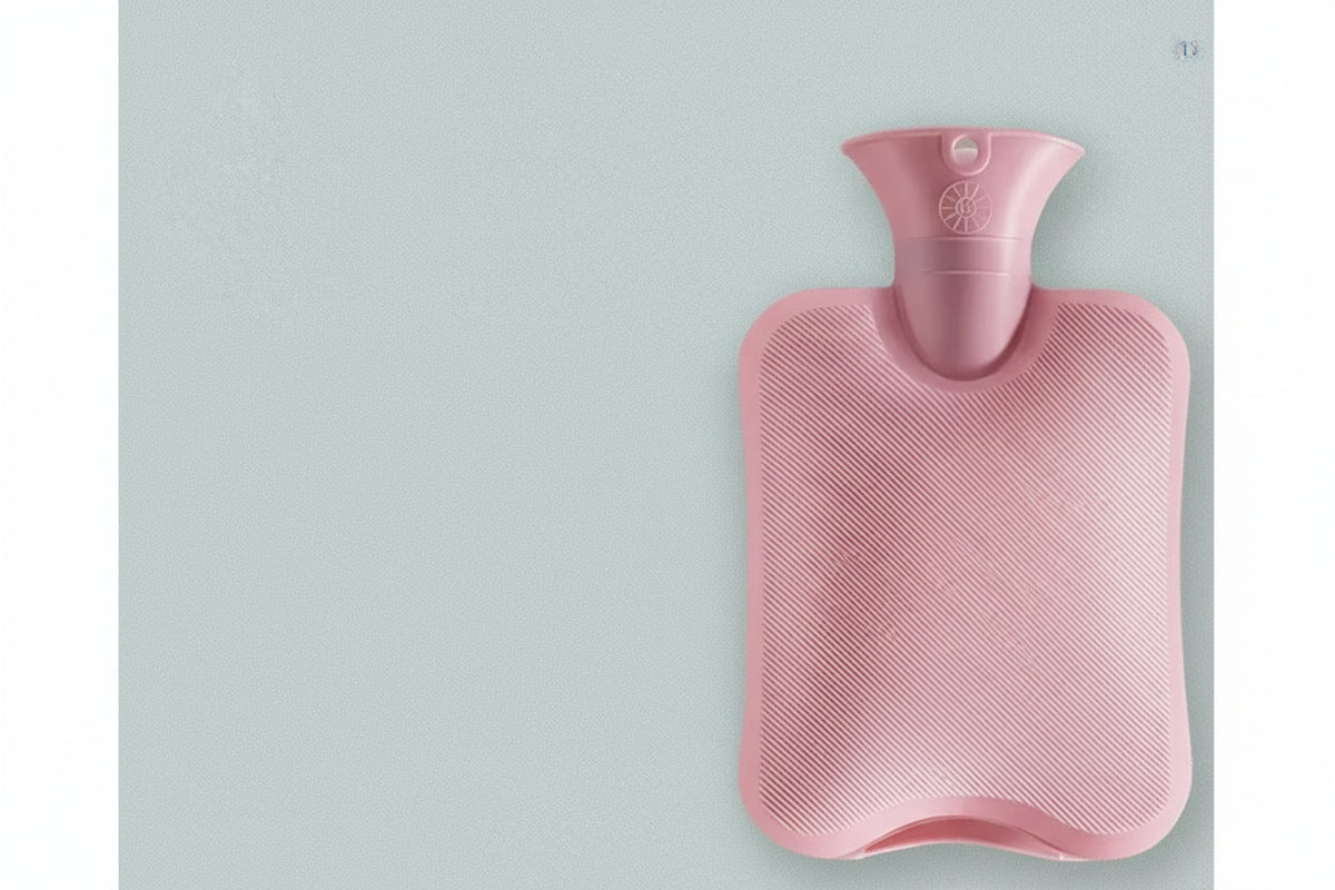 Bouillotte Classique à Rayures – Soulagement Douleurs & Crampes