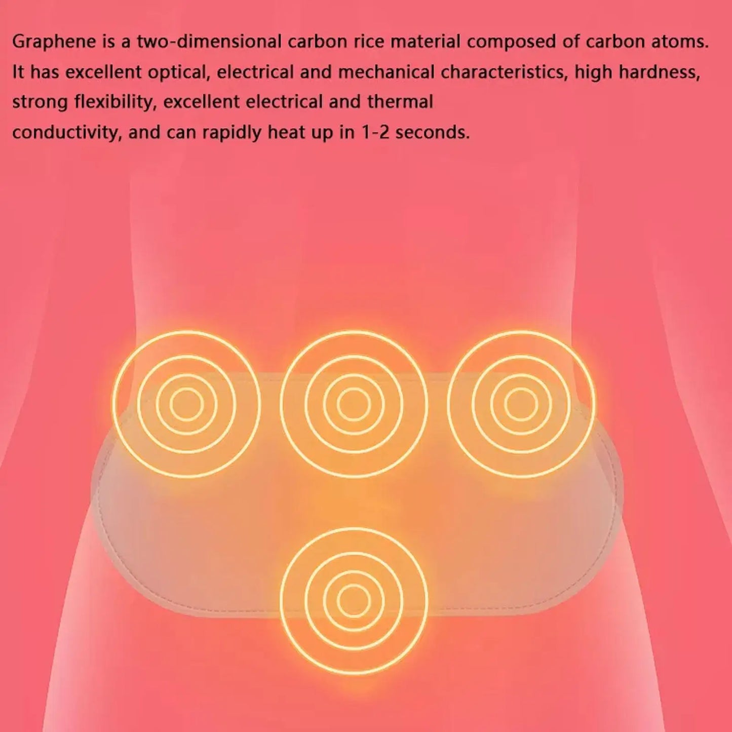 🌟 Tongo Graphene Pro – Ceinture de Thérapie Thermique Avancée