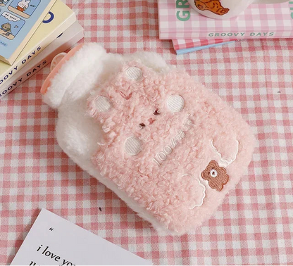Bouillotte doudou Kawaii - Réconfort & Soulagement des Douleurs