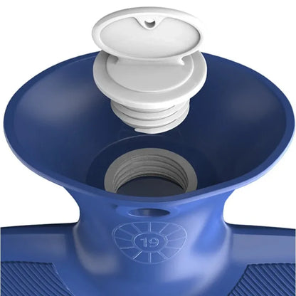 Bouillotte Classique à Rayures – Soulagement Douleurs & Crampes