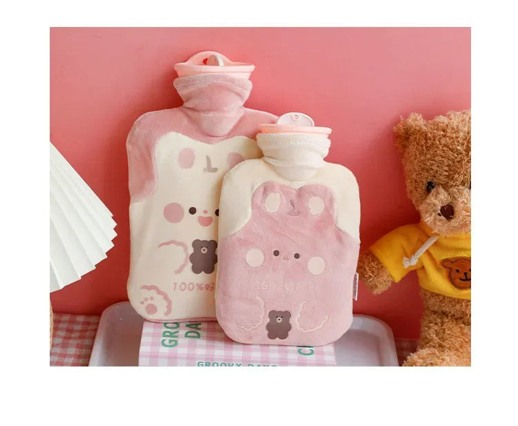 Bouillotte doudou Kawaii - Réconfort & Soulagement des Douleurs