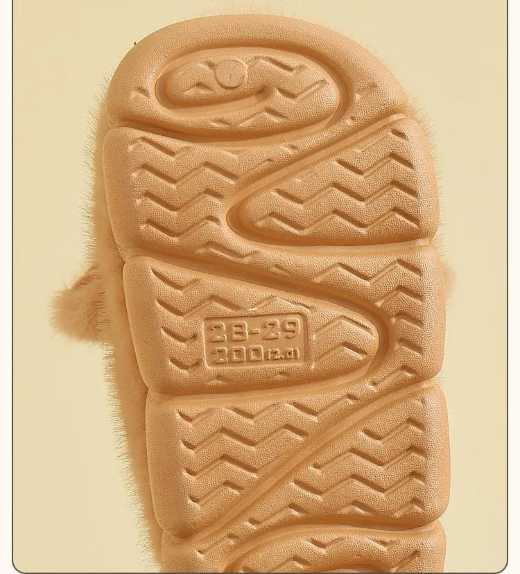 Pantoufles Peluche Parent-Enfant – Chaleur & Confort Douillet