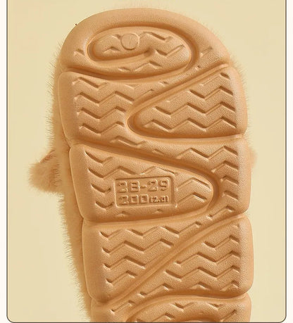 Pantoufles Peluche Parent-Enfant – Chaleur & Confort Douillet