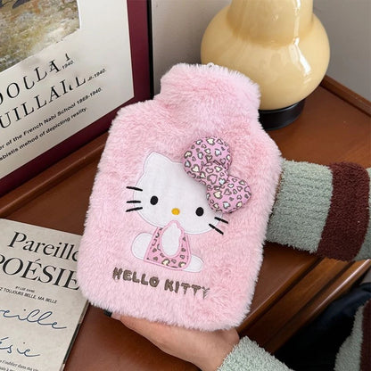 Bouillotte Hello Kitty Peluche – Édition Léopard & Douceur