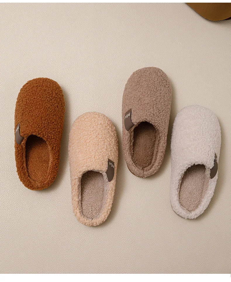 Chaussons d'Hiver Antidérapants – Intérieur Polaire