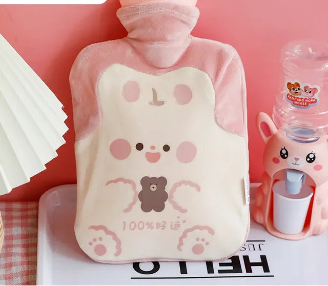 Bouillotte doudou Kawaii - Réconfort & Soulagement des Douleurs