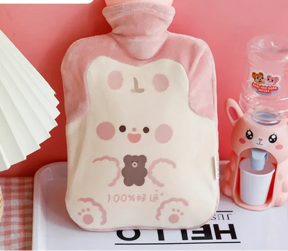 Bouillotte doudou Kawaii - Réconfort & Soulagement des Douleurs