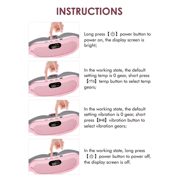 🌟“Tongo Luna™ – Smart Heating Belt for Everyday Comfort”.