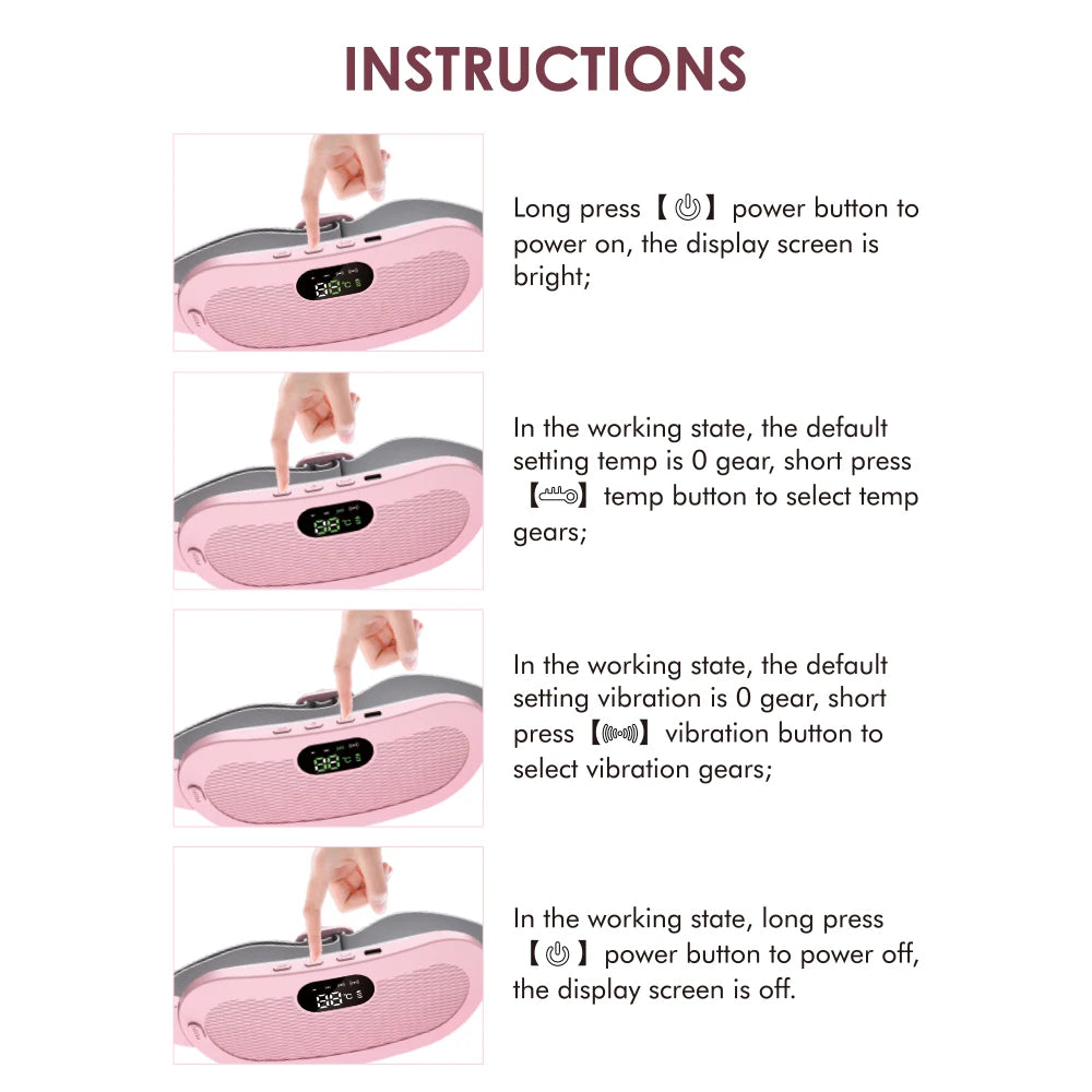 🌟“Tongo Luna™ – Smart Heating Belt for Everyday Comfort”.