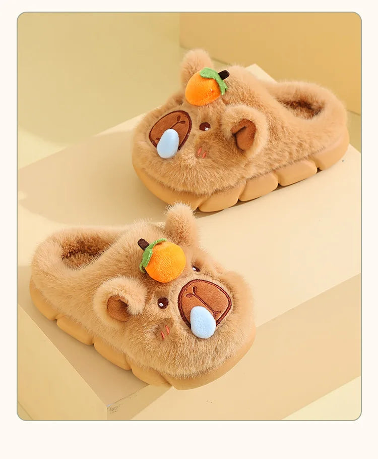 Pantoufles Peluche Parent-Enfant – Chaleur & Confort Douillet