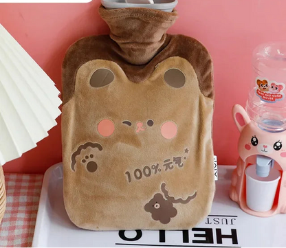 Bouillotte doudou Kawaii - Réconfort & Soulagement des Douleurs