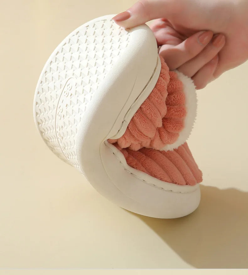 Chaussons Cocooning mixtes – Confort Thermique & Semelle Souple