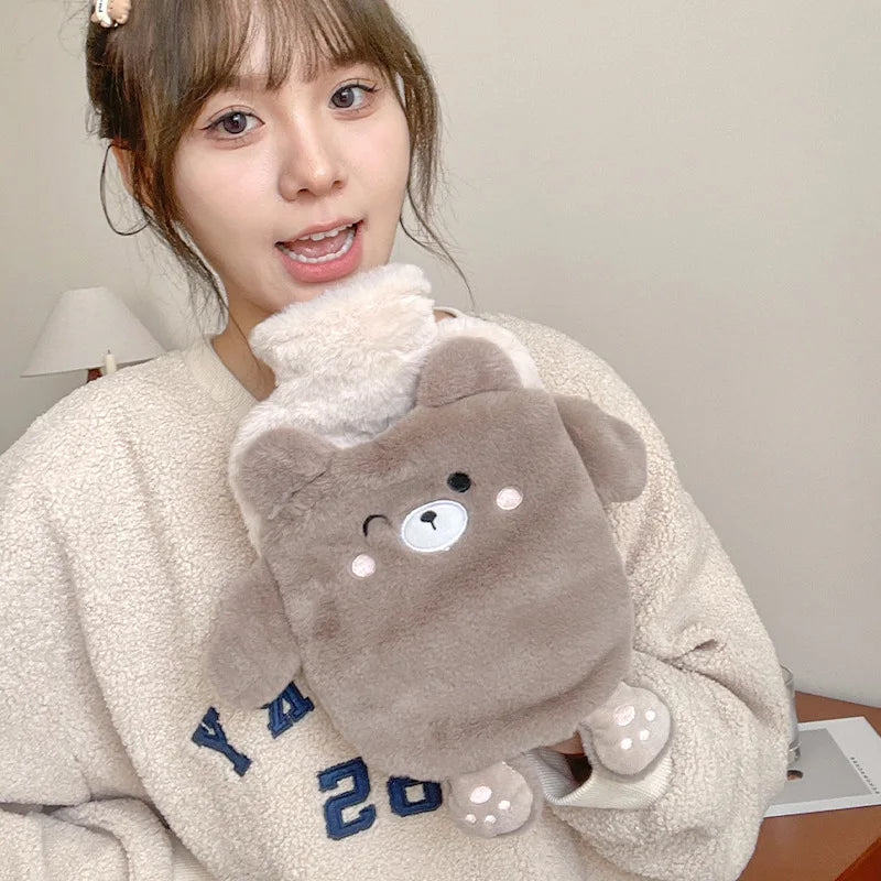 Bouillotte Peluche Kawaii – Confort & Soulagement Menstruel