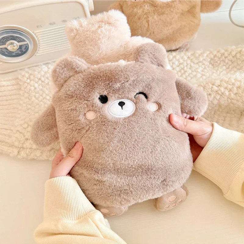 Bouillotte Peluche Kawaii – Confort & Soulagement Menstruel