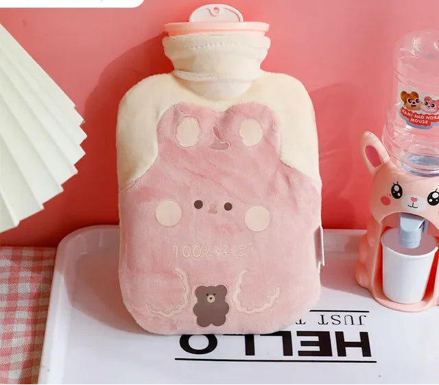 Bouillotte doudou Kawaii - Réconfort & Soulagement des Douleurs