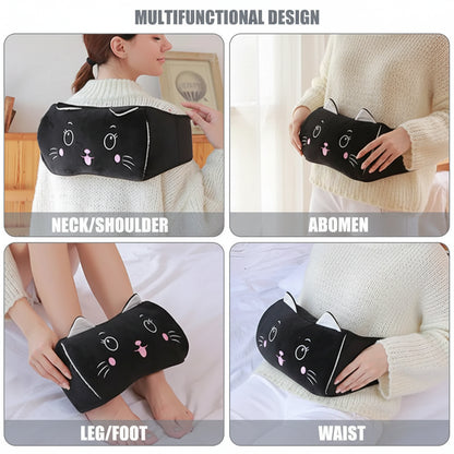 Ensemble Ceinture Bouillotte 3-en-1 – Design Kawaii & Chaleur Douce