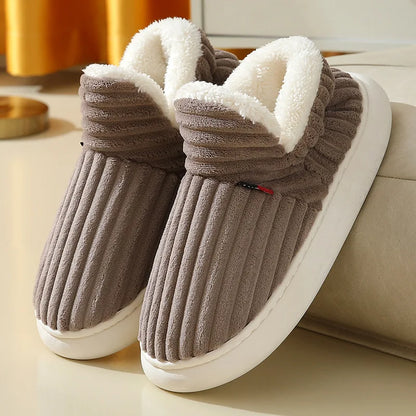 Chaussons Cocooning mixtes – Confort Thermique & Semelle Souple