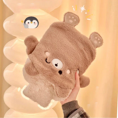 Bouillotte Peluche Kawaii – Confort & Soulagement Menstruel