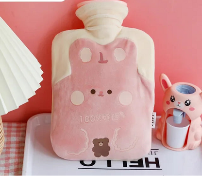 Bouillotte doudou Kawaii - Réconfort & Soulagement des Douleurs
