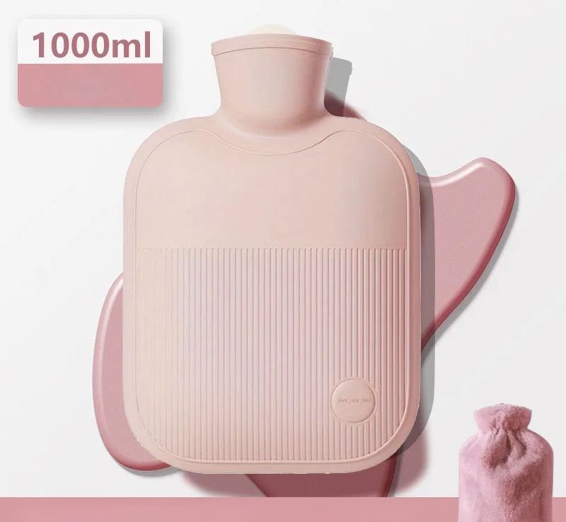 Bouillotte Grand Format (1L) – Confort & Soulagement Menstruel
