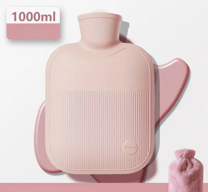 Bouillotte Grand Format (1L) – Confort & Soulagement Menstruel