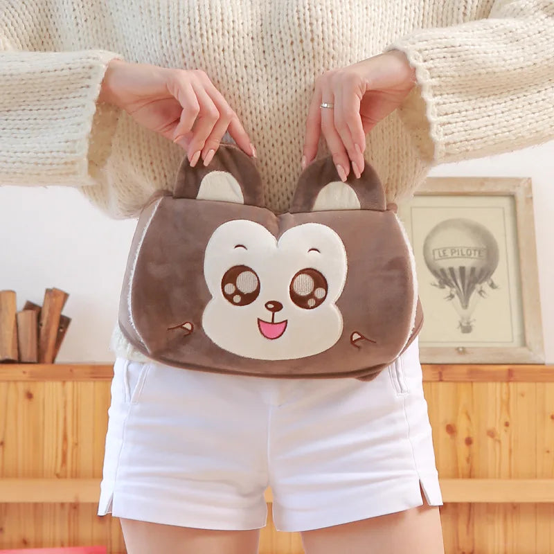 Ensemble Ceinture Bouillotte 3-en-1 – Design Kawaii & Chaleur Douce