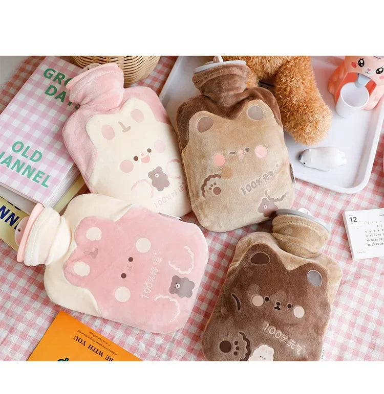 Bouillotte doudou Kawaii - Réconfort & Soulagement des Douleurs