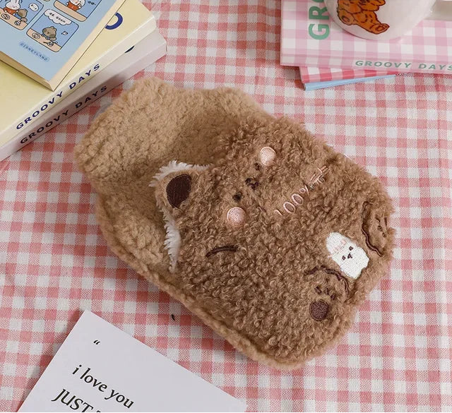 Bouillotte doudou Kawaii - Réconfort & Soulagement des Douleurs