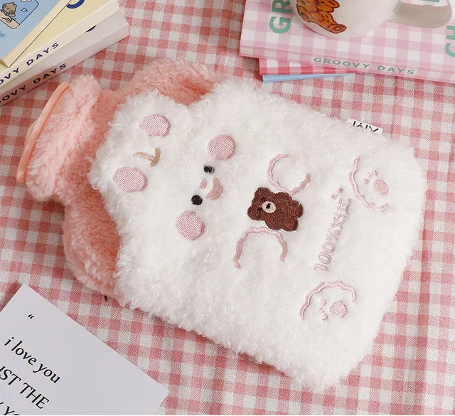 Bouillotte doudou Kawaii - Réconfort & Soulagement des Douleurs