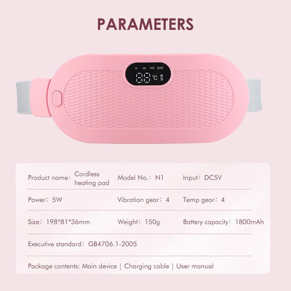 🌟“Tongo Luna™ – Smart Heating Belt for Everyday Comfort”.